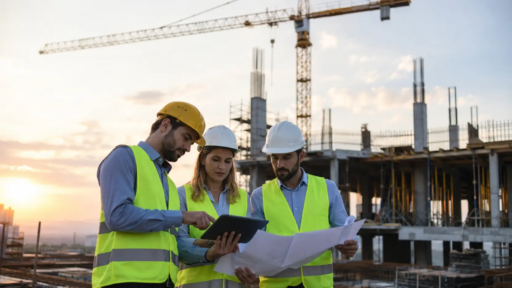 Avance físico y financiero para construcción