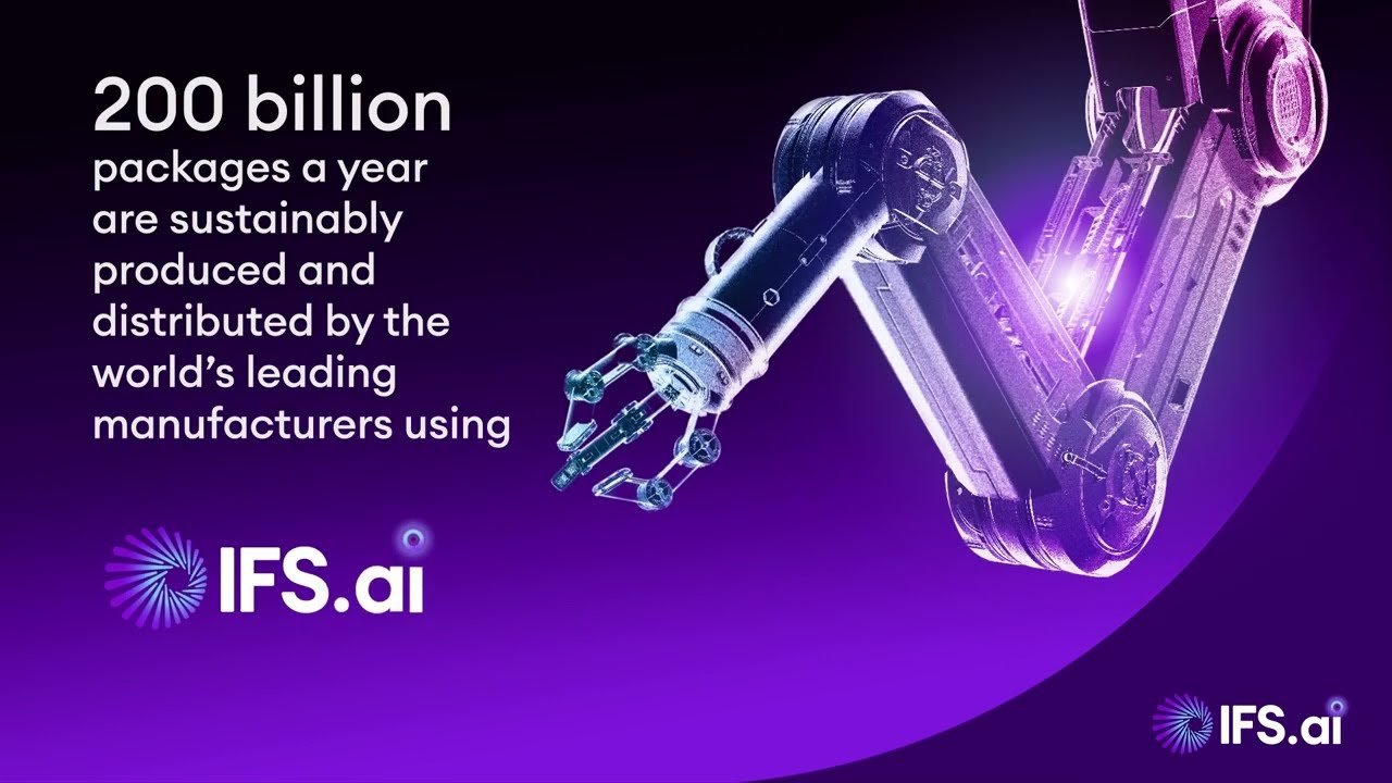 Video sobre manufactura inteligente con IFS Cloud